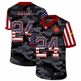 Nike Washington Redskins 24 Norman 2020 USA Camo Salute to Service Limited Jersey zhua